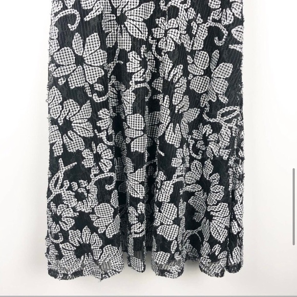 Anthropologie Ett:twa floral gingham dress - Picture 5 of 10